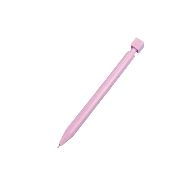 Rotating Fidget Ballpoint Pen with ABCD Cube Top Design