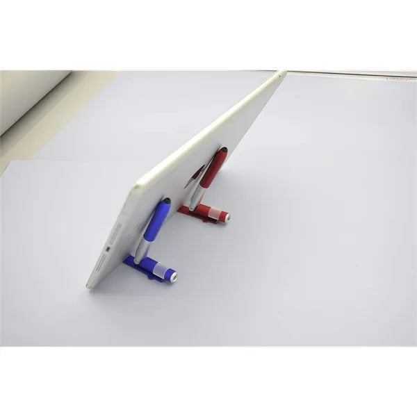 Multifunctional Folding LED Light Pen Phone Holder Stand