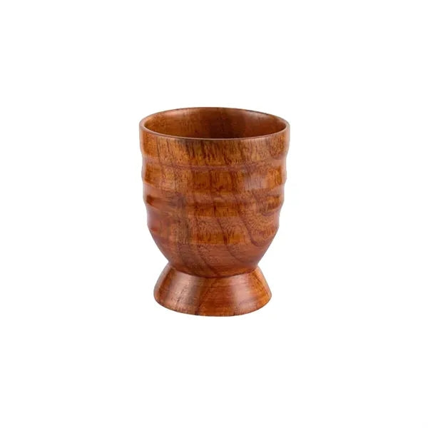 2 to 12 oz Wood Grain Resin Mug Handled Coffee & Tea Cup