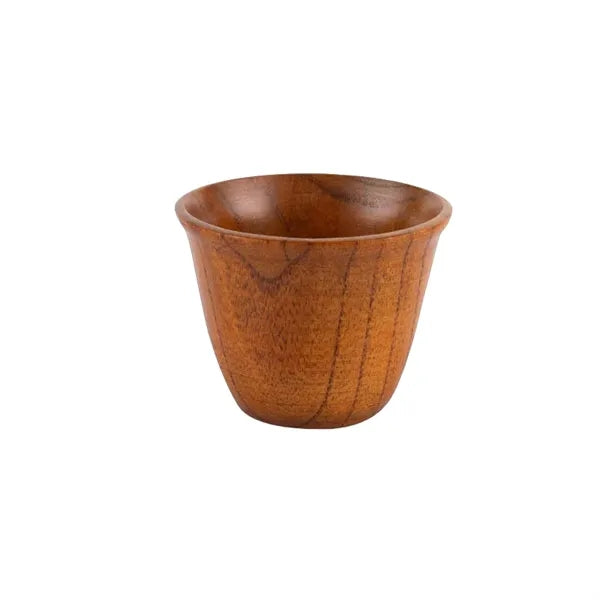 2 to 12 oz Wood Grain Resin Mug Handled Coffee & Tea Cup