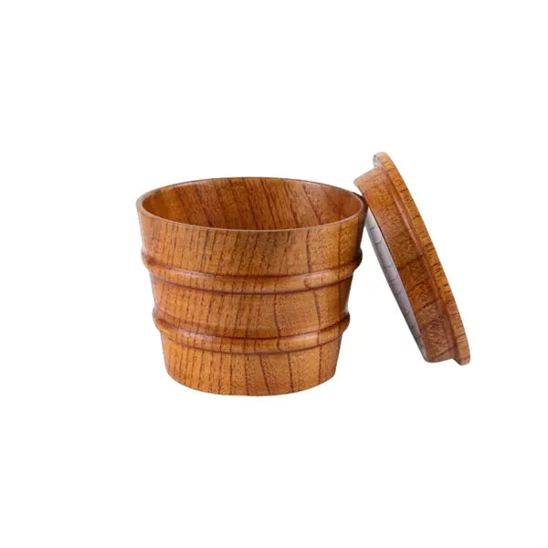 2 to 12 oz Wood Grain Resin Mug Handled Coffee & Tea Cup