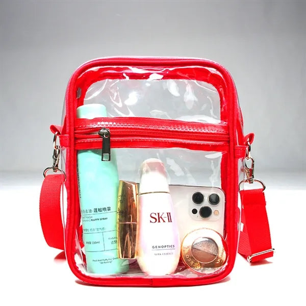 PVC Shoulder Crossbody Bag