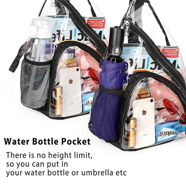 Clear PVC Sling Bag