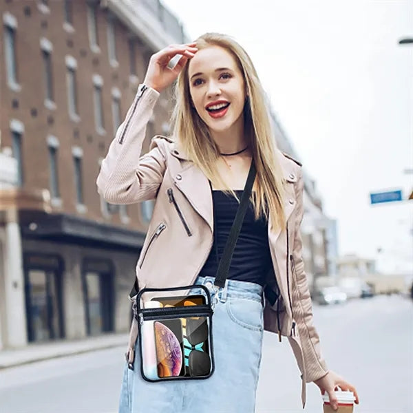 PVC Shoulder Crossbody Bag