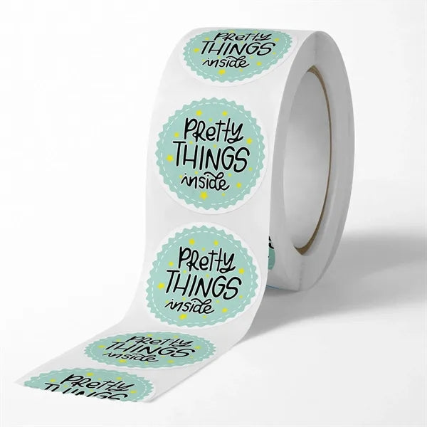 2" Circle Roll Label