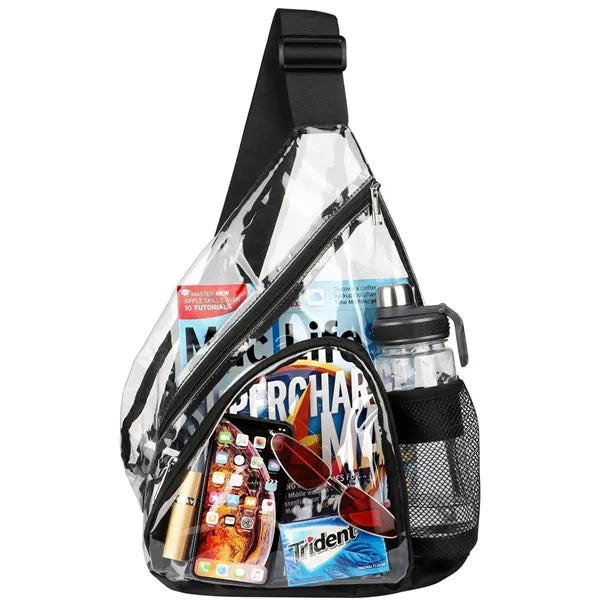 Clear PVC Sling Bag