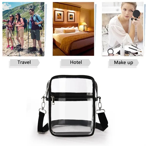 PVC Shoulder Crossbody Bag