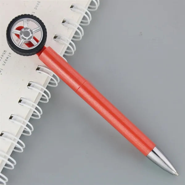 Tire Fidget Spinner Pen