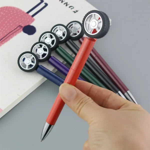 Tire Fidget Spinner Pen