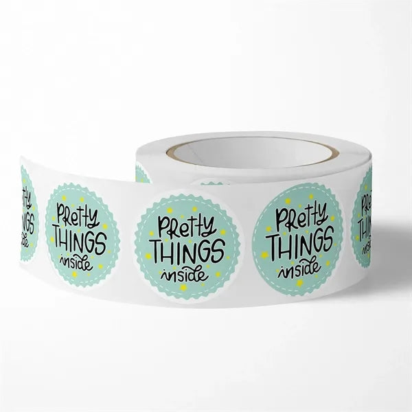 2" Circle Roll Label