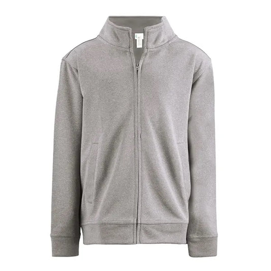 Clique Lift Solution-dyed Performance Youth Full Zip Swea...