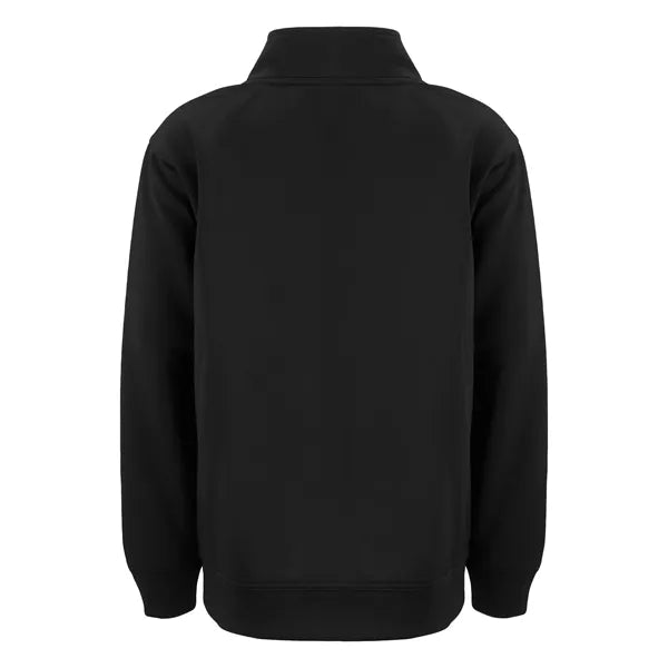 Clique Lift Solution-dyed Performance Youth Full Zip Swea...