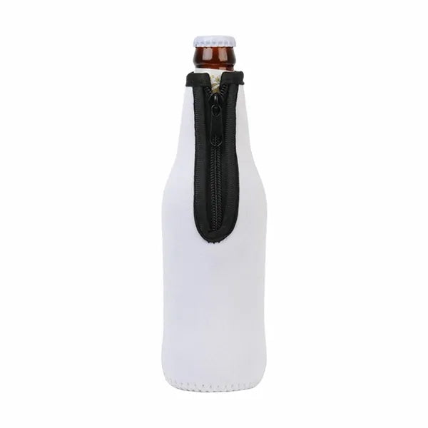 Neoprene Zipper Bottle Cooler Sleeve