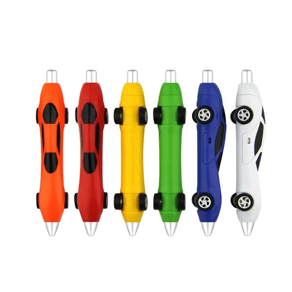 Race Car Shape Ballpoint Pen for Kids Events and Promotions