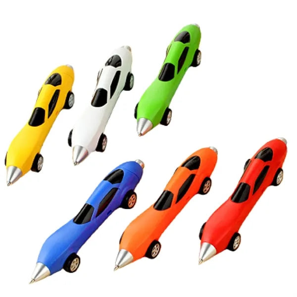 Race Car Shape Ballpoint Pen for Kids Events and Promotions