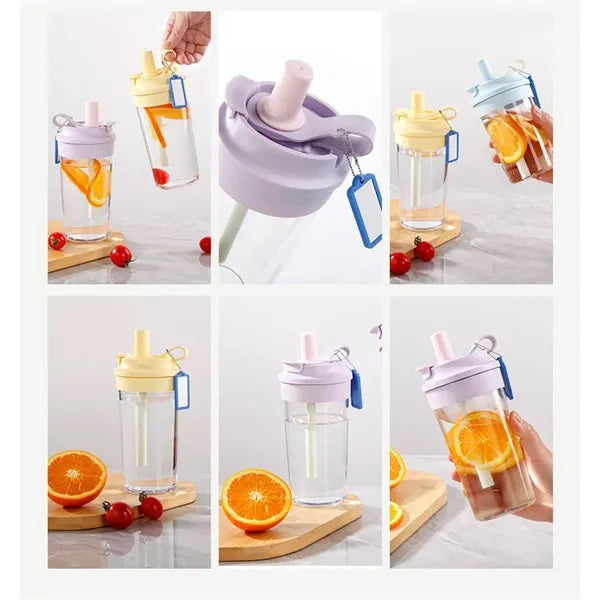 Simple Student Tumbler with Straw