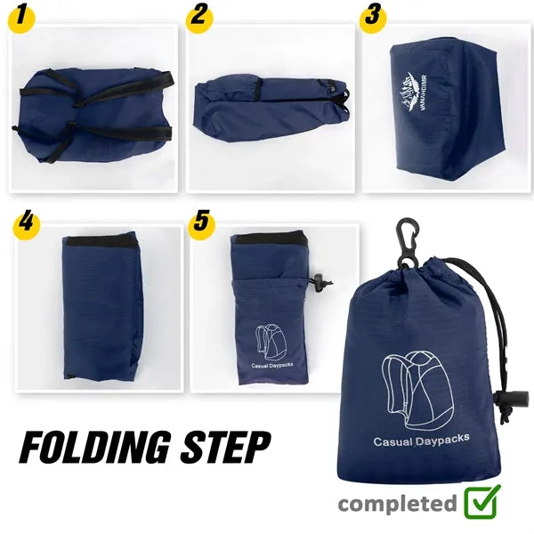 Lightweight Foldable Travel Hiking Backpack
