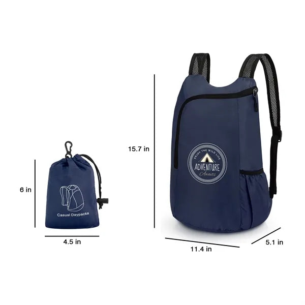 Lightweight Foldable Travel Hiking Backpack