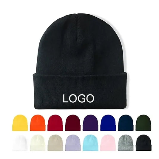 Beanie for Men Women Knit Cuffed