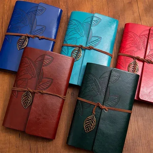 Refillable Leather Journal Notebook