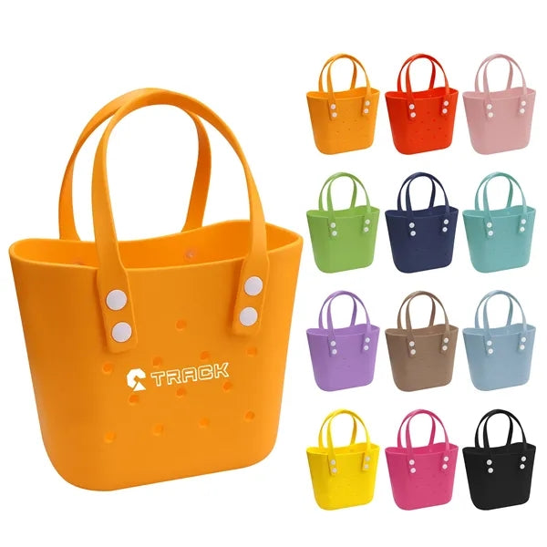 Medium EVA Hole Beach Tote Bag Grocery Storage