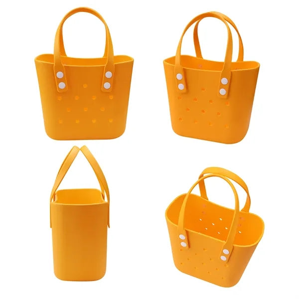 Medium EVA Hole Beach Tote Bag Grocery Storage