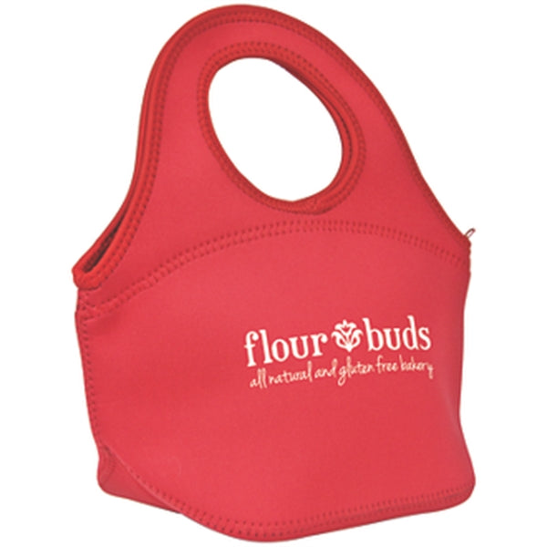 Easy Carry Zippered Neoprene Lunch Bag