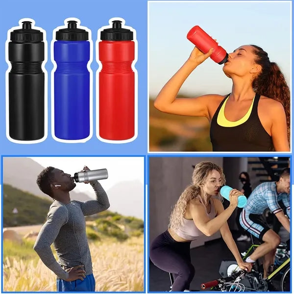 Portable Squeeze Sports Water Bottle