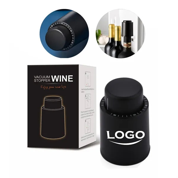 Digital Vacuum Wine Stopper with Date Display