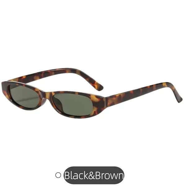 Retro Small Rectangle Sunglasses Women FashionPlus