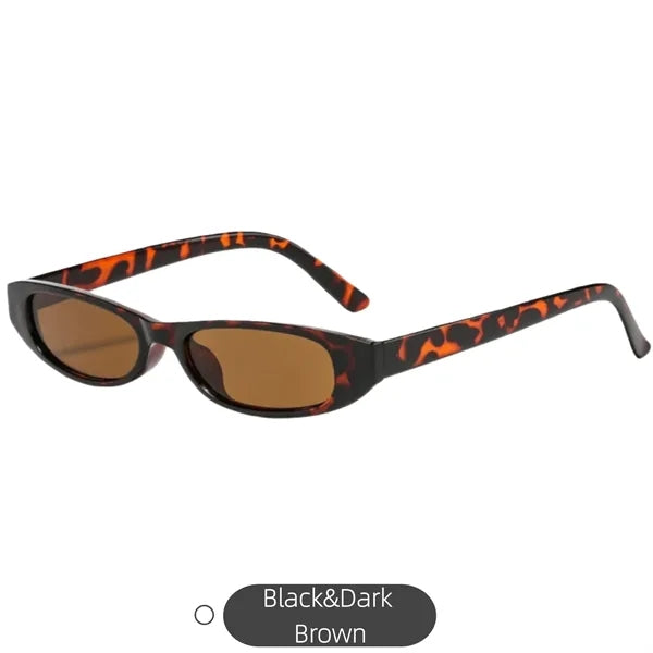 Retro Small Rectangle Sunglasses Women FashionPlus