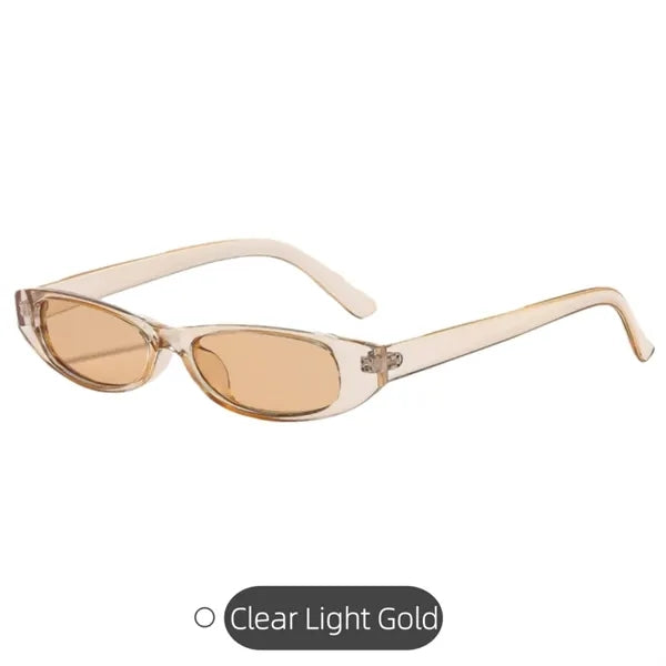 Retro Small Rectangle Sunglasses Women FashionPlus