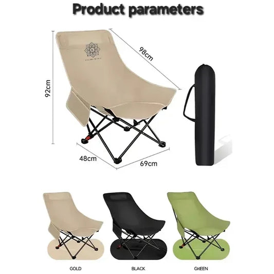 Outdoor High Back Lounge Chair