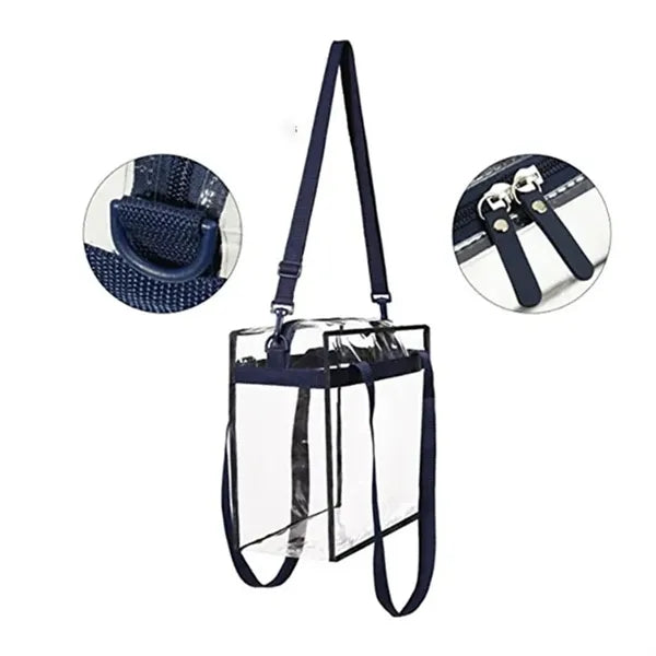 PVC Handheld Shopping Transparent Bag