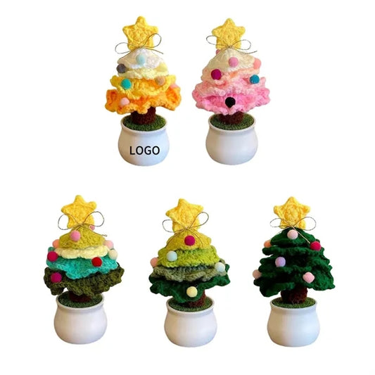Handmade Christmas Tree Potted Plant