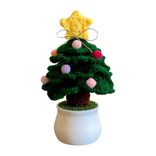 Handmade Christmas Tree Potted Plant