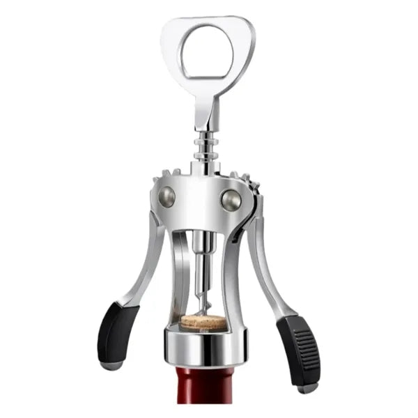 Zinc Alloy Wing Corkscrew Wine Bottle Opener