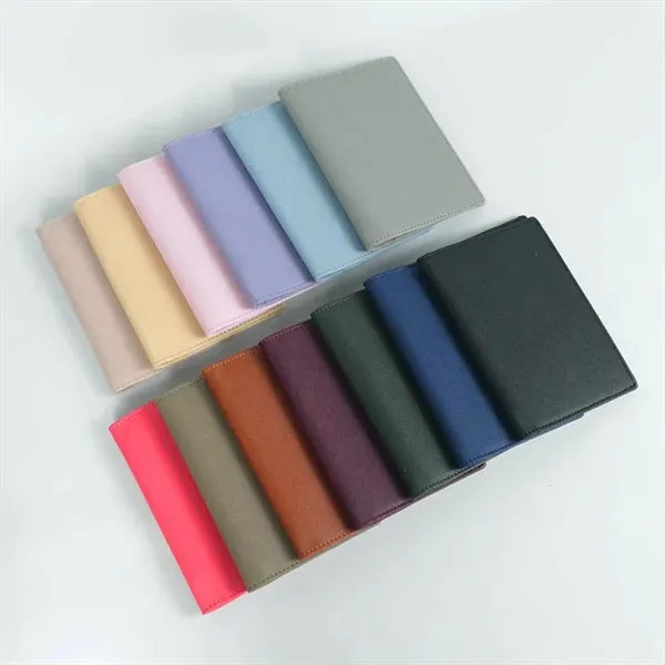 PU Leather Passport Holder & Luggage Tag Set