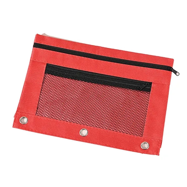 3 Ring Binder Pencil Pouch Organizer