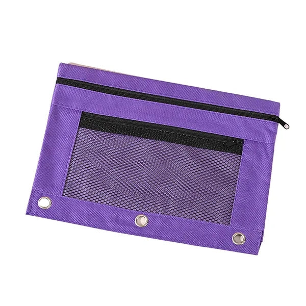 3 Ring Binder Pencil Pouch Organizer