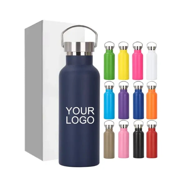 22oz Stainless Steel Sports Water Bottle