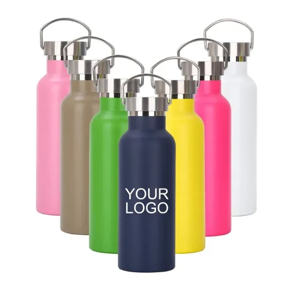 22oz Stainless Steel Sports Water Bottle