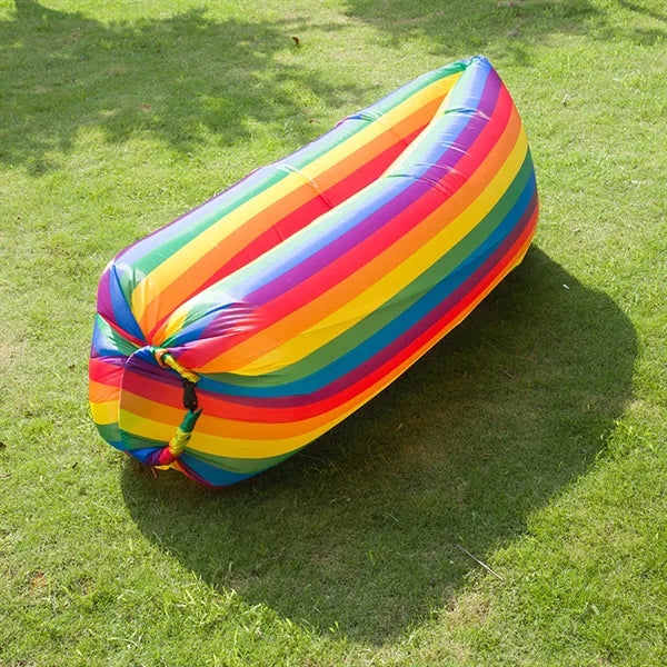 Rainbow Inflatable Lounger - OCEAN