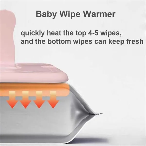Portable USB-Powered Baby Wipe Warmer