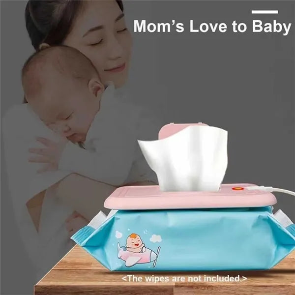 Portable USB-Powered Baby Wipe Warmer