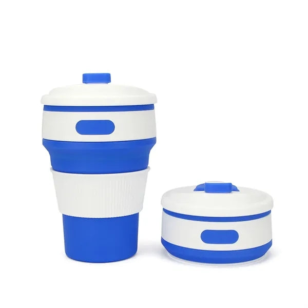 Sustainable Silicone Collapsible Travel Mug