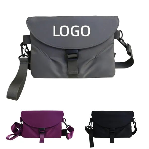 Convertible Crossbody Bag Nylon Fanny Pack Sling Backpack