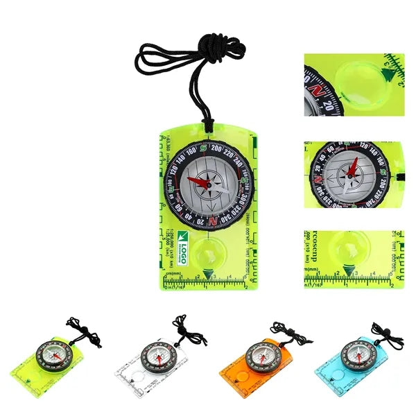 Multipurpose Compass with Measuring Scales