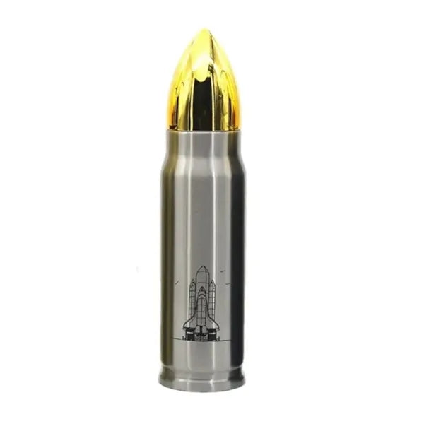 18 oz Bullet-shaped Stainless Steel Thermos