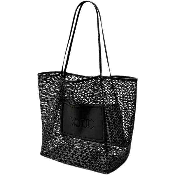 Mesh Beach Tote Bag Foldable Portable Travel